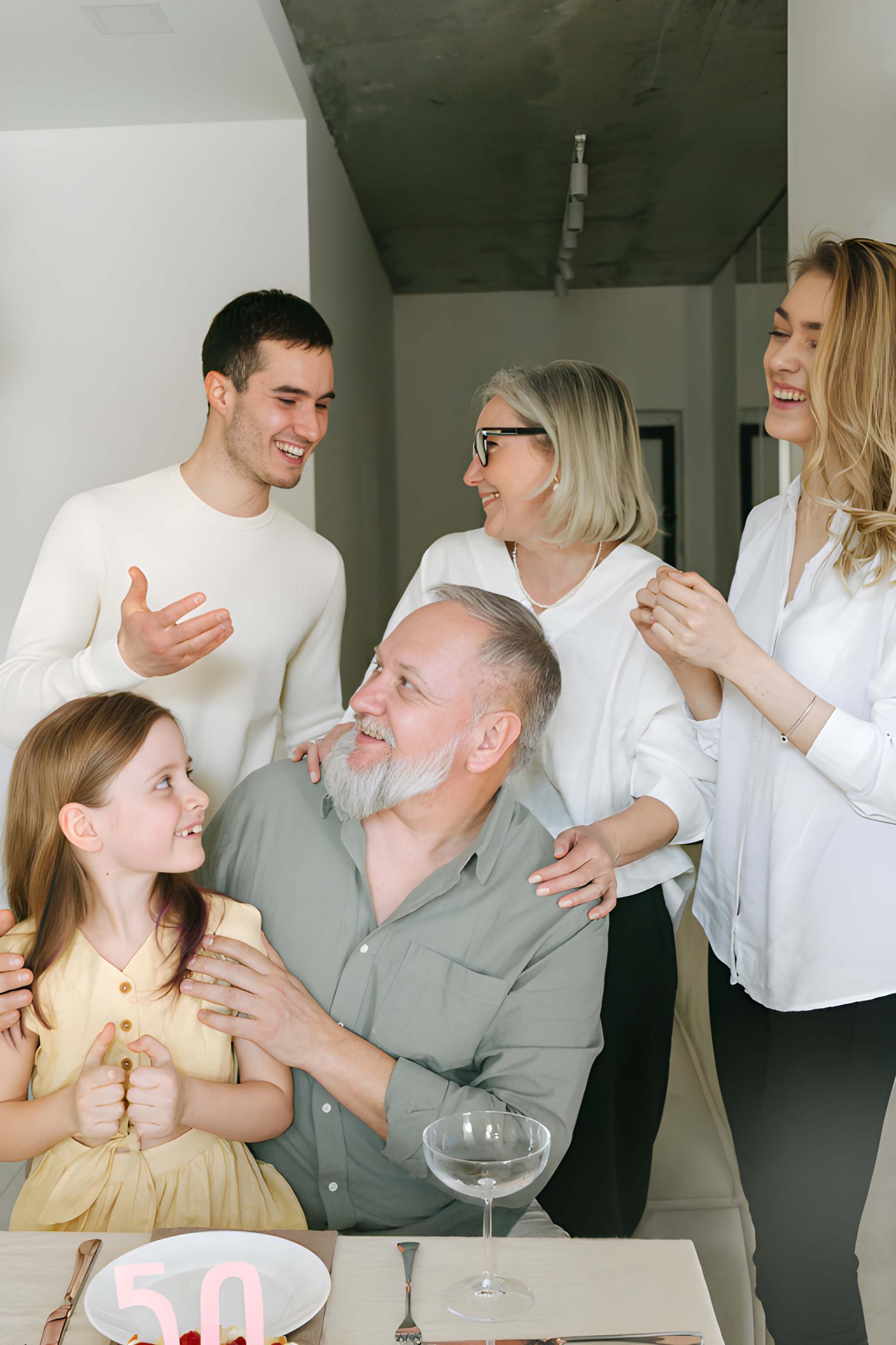 Happy family enjoying quality time together